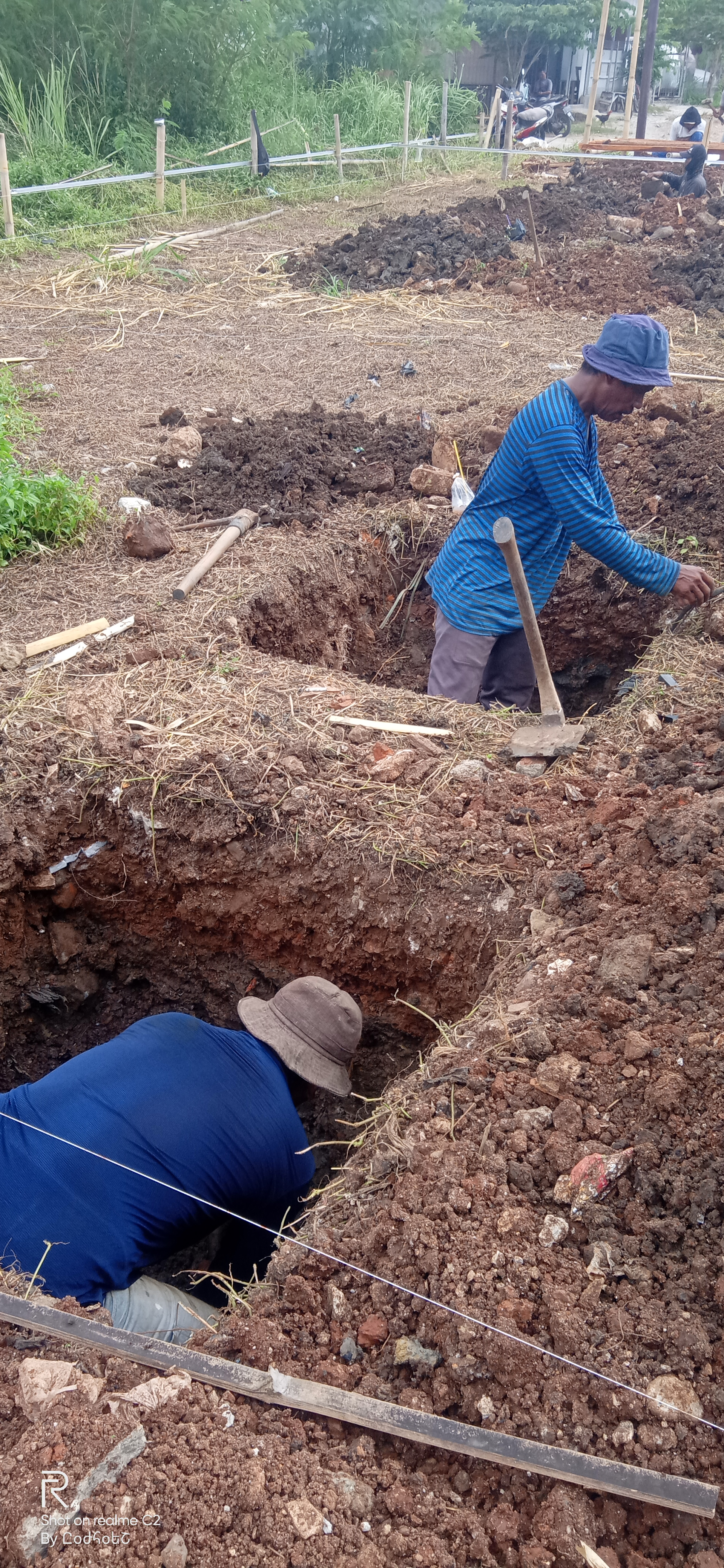 Proses Galian Pondasi