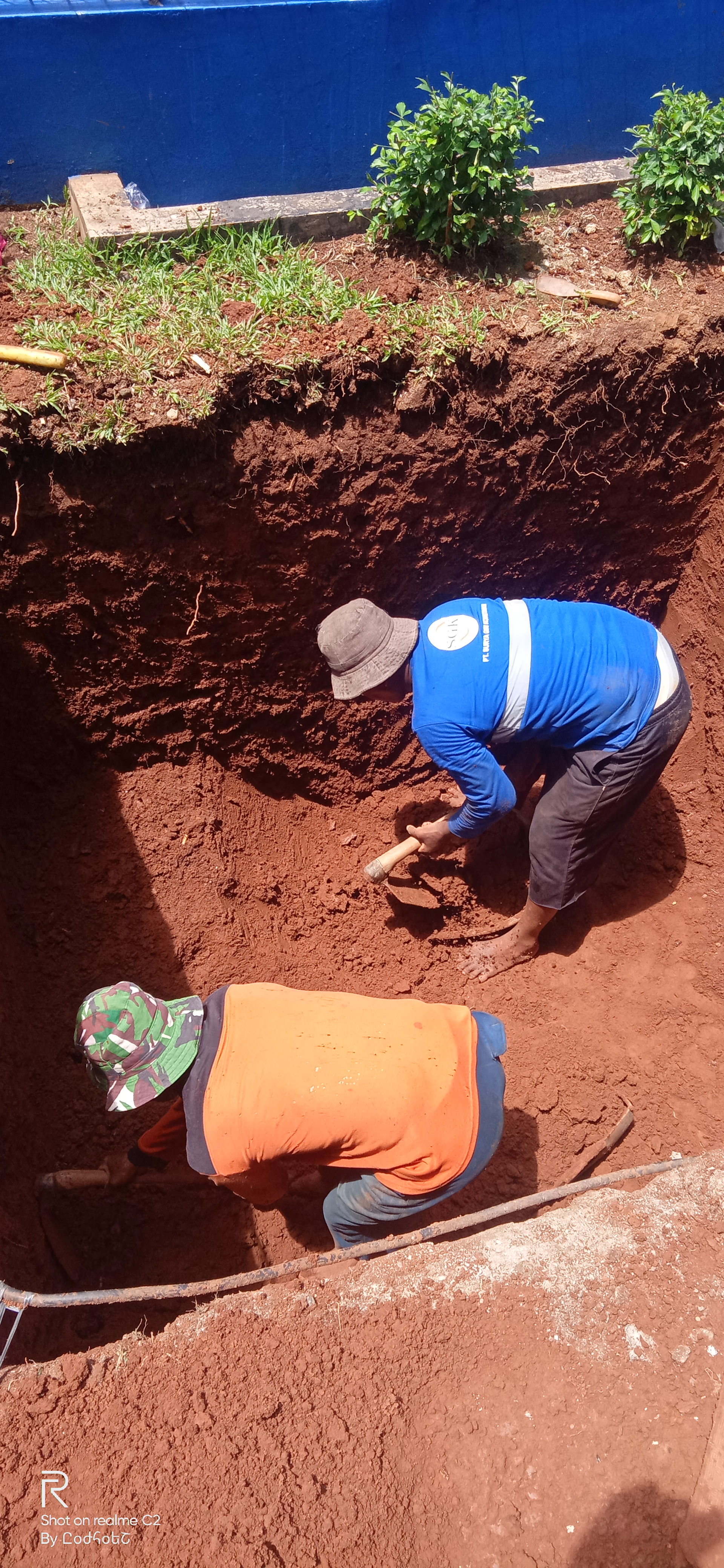 Proses Galian Septik Tank