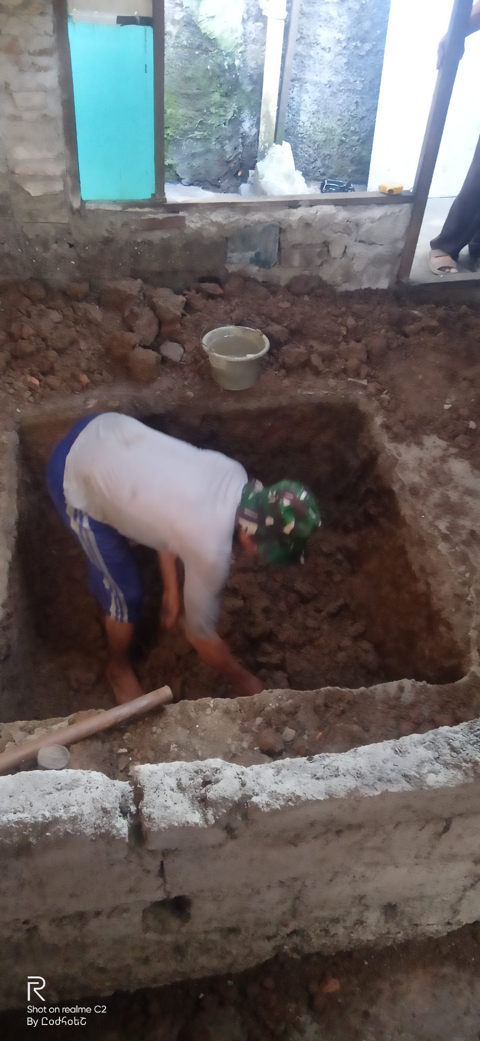 Proses Galian Septik Tank